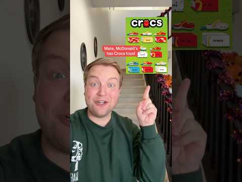 Crocs McDonald’s Happy Meal Toys!
