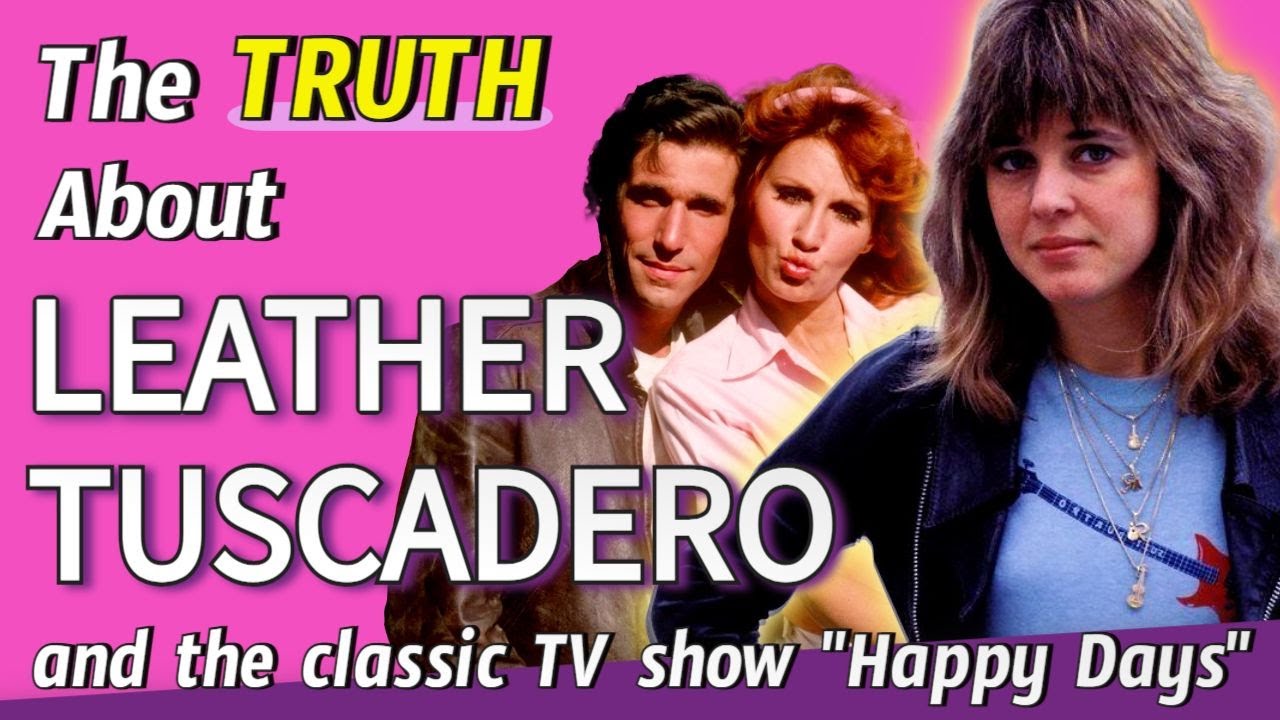 Here's Why Leather Tuscadero VANISHED from TV's "Happy Days"