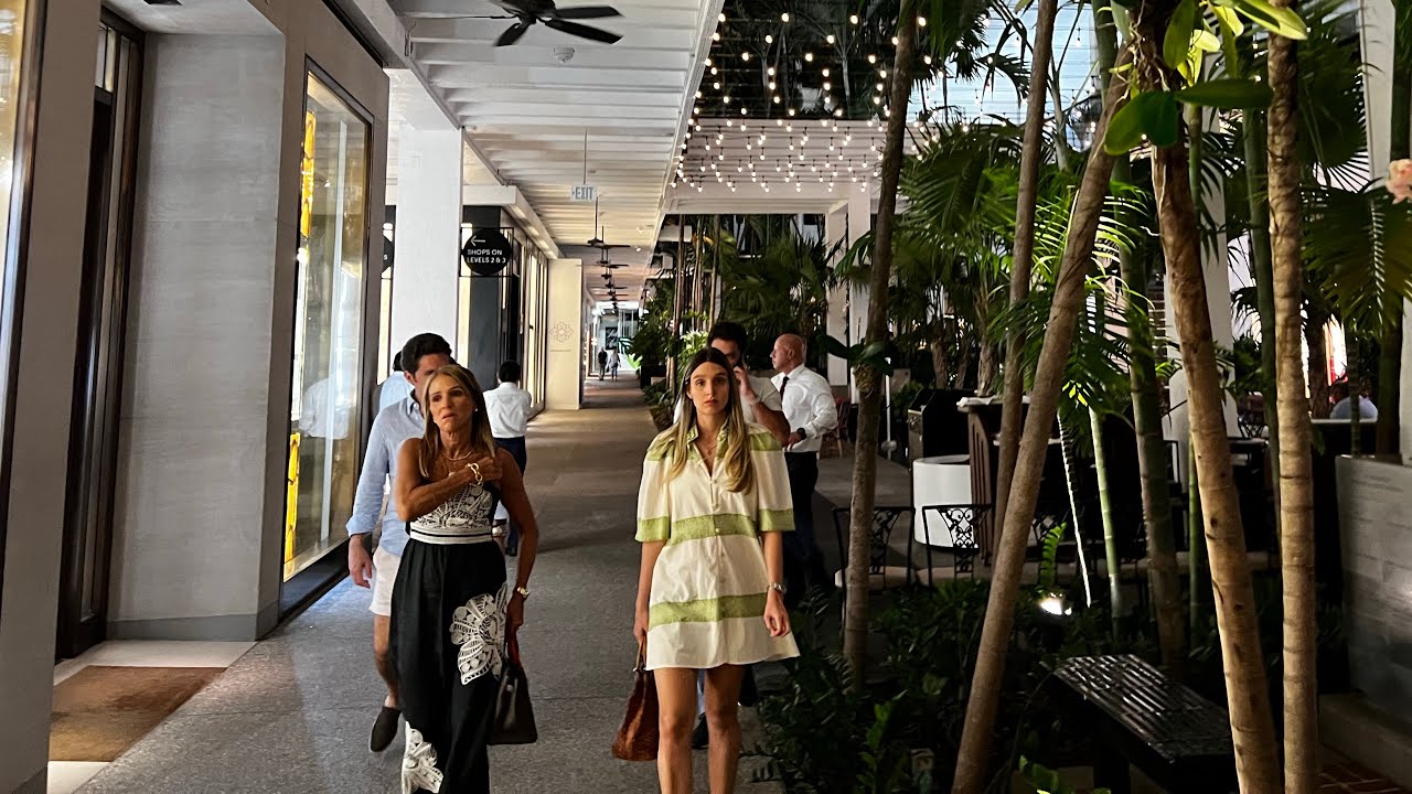 Walking Miami's Ultra-Luxury Shopping Mall : Bal Harbour Shops