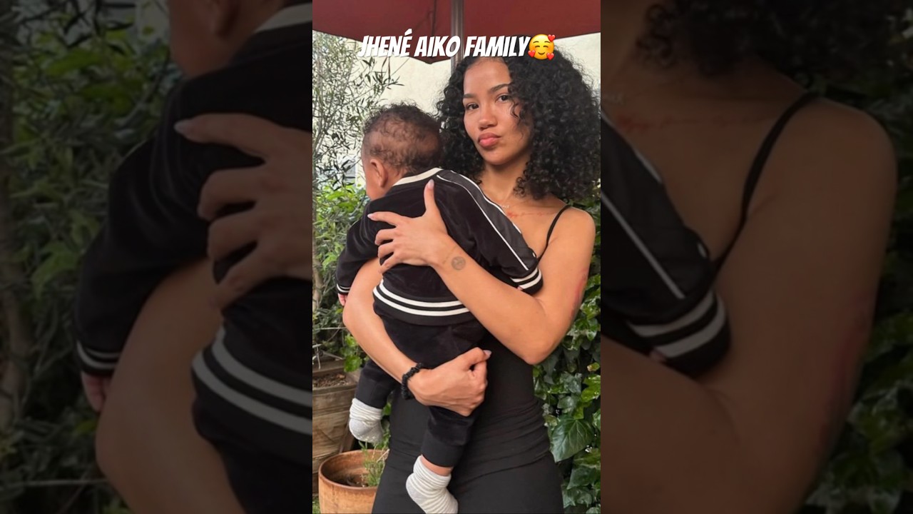 Jhené Aiko Kids, Namiko & Noah & Partner Big Sean ❤️🎉 #jheneaiko #youtubeshorts #family
