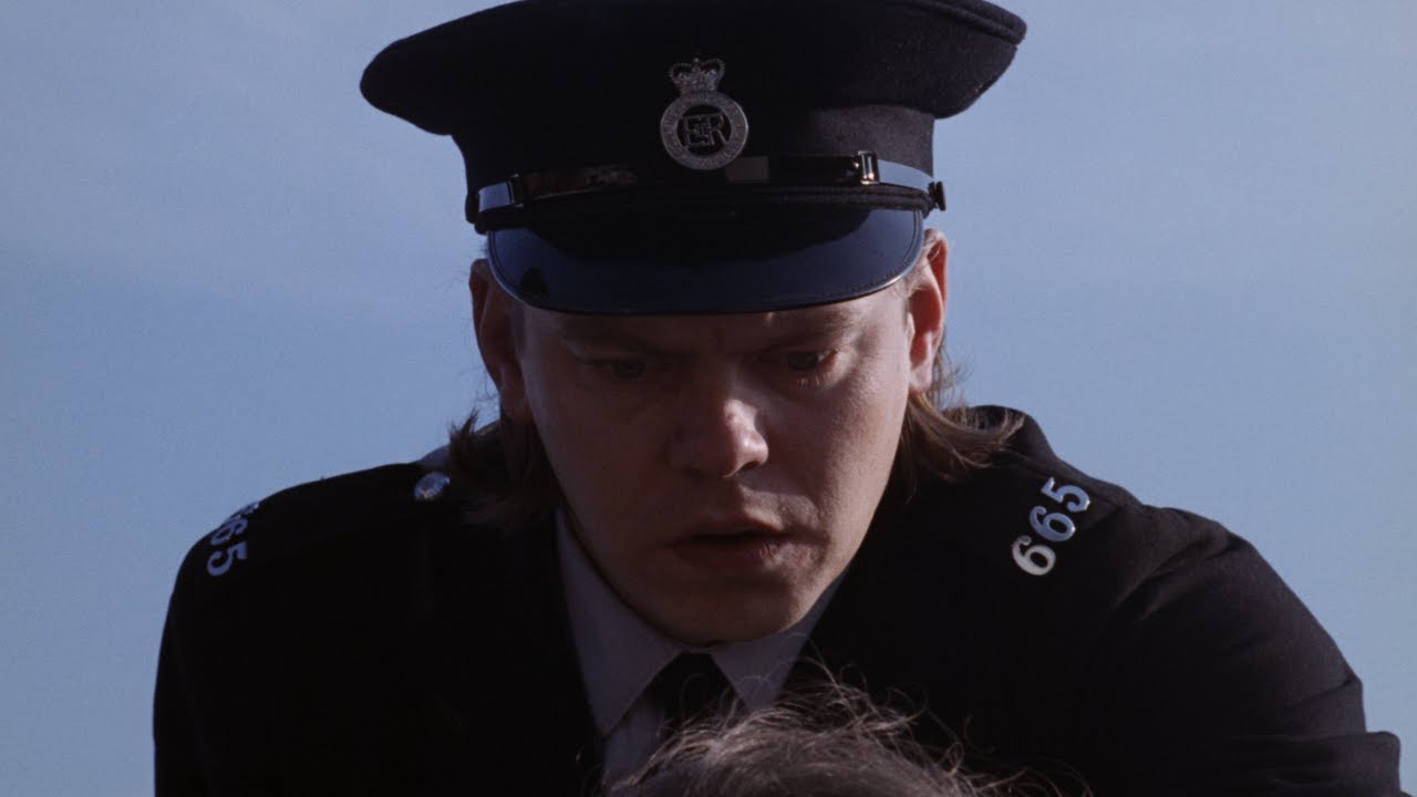 A Clockwork Orange 1971 Police officer Dim and Georgie scene 4K HDR