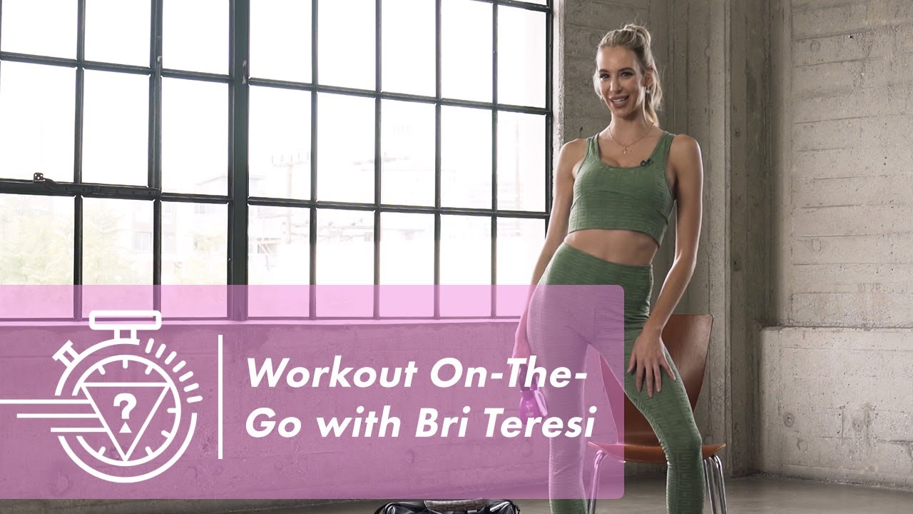 Workout On-The-Go with Bri Teresi | #GUESSActive