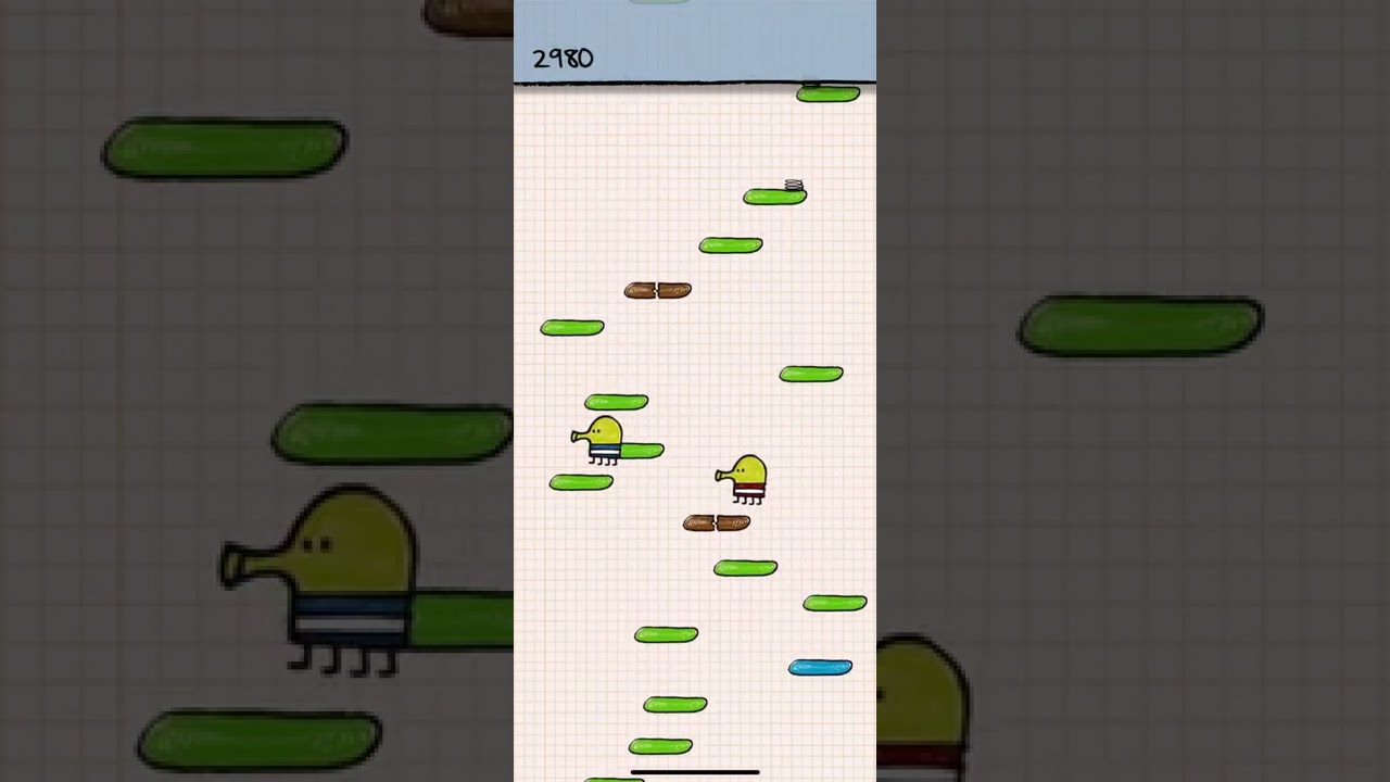 Doodle Jump Multiplayer triple UFO abduction