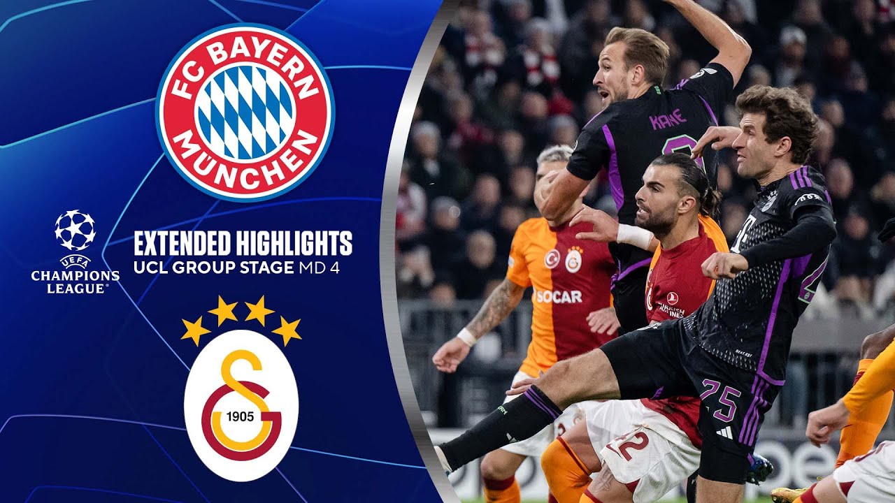 Bayern vs. Galatasaray: Extended Highlights | UCL Group Stage MD 4 | CBS Sports Golazo