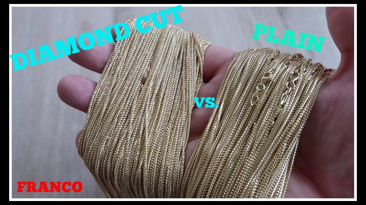 DIAMOND CUT VS. PLAIN FRANCO