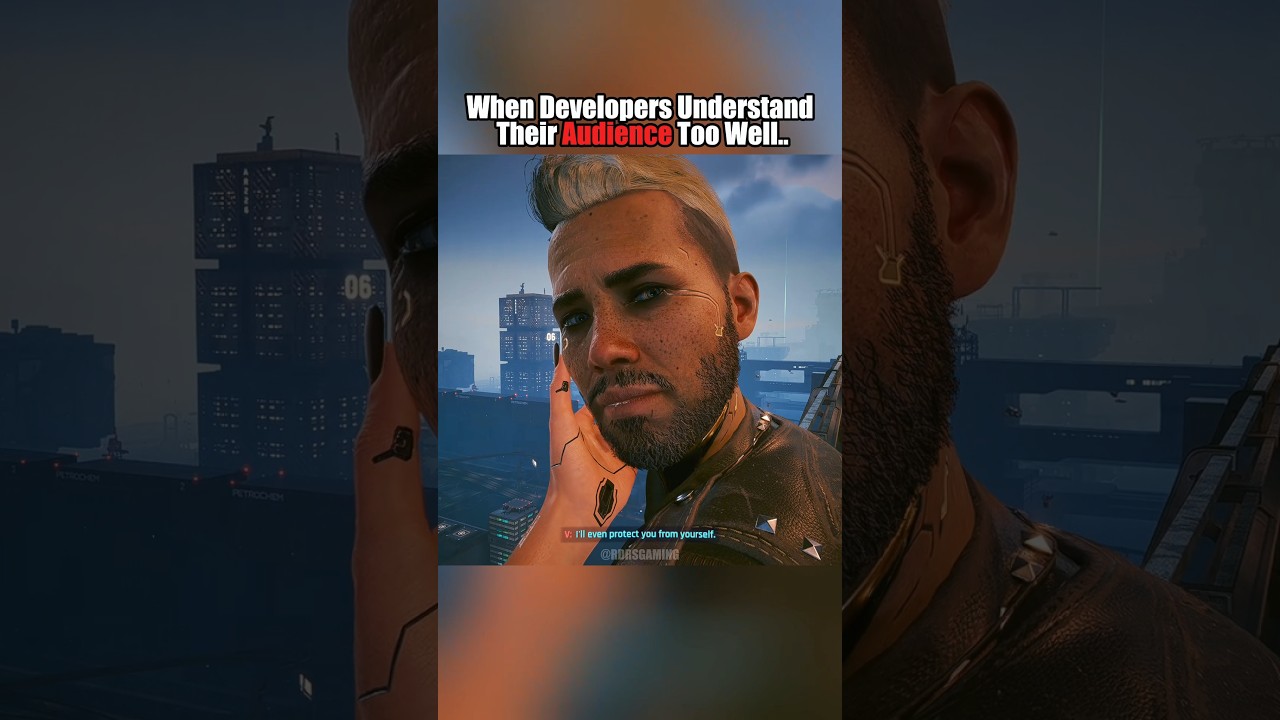 developers understand their audience too well... #shorts #cyberpunk2077