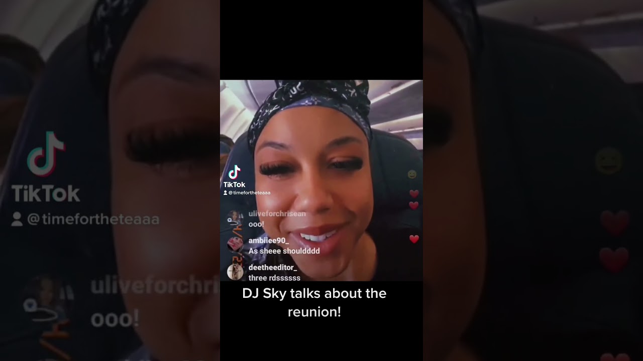 DJ SKY talks about the reunion #reunion #baddieswest #djsky #drama #celebrity