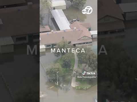 Rising San Joaquin River levels force evacuations in Manteca, Lathrop