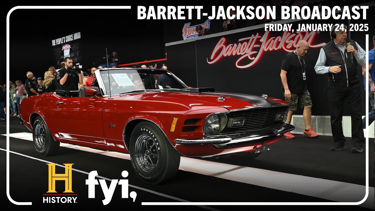Barrett-Jackson History-FYI Broadcast // Friday, January 24 // Barrett-Jackson 2025 Scottsdale
