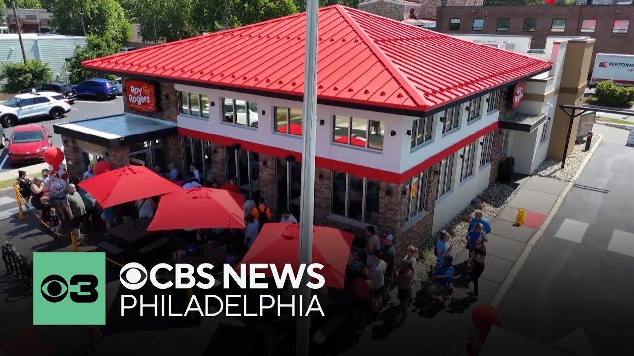 The first Roy Rogers in the Delaware Valley not a rest stop opens in New Jersey