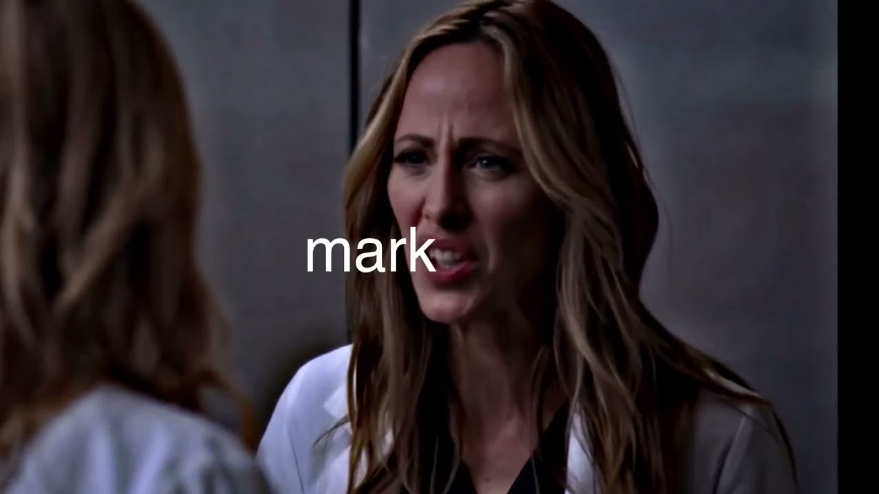teddy altman being my favourite character for one minute straight