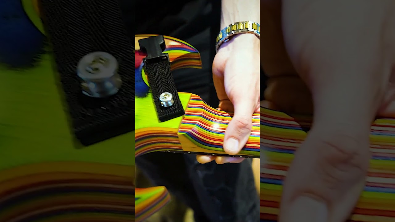 Gibson Zoot Suit SG is Like a Rainbow