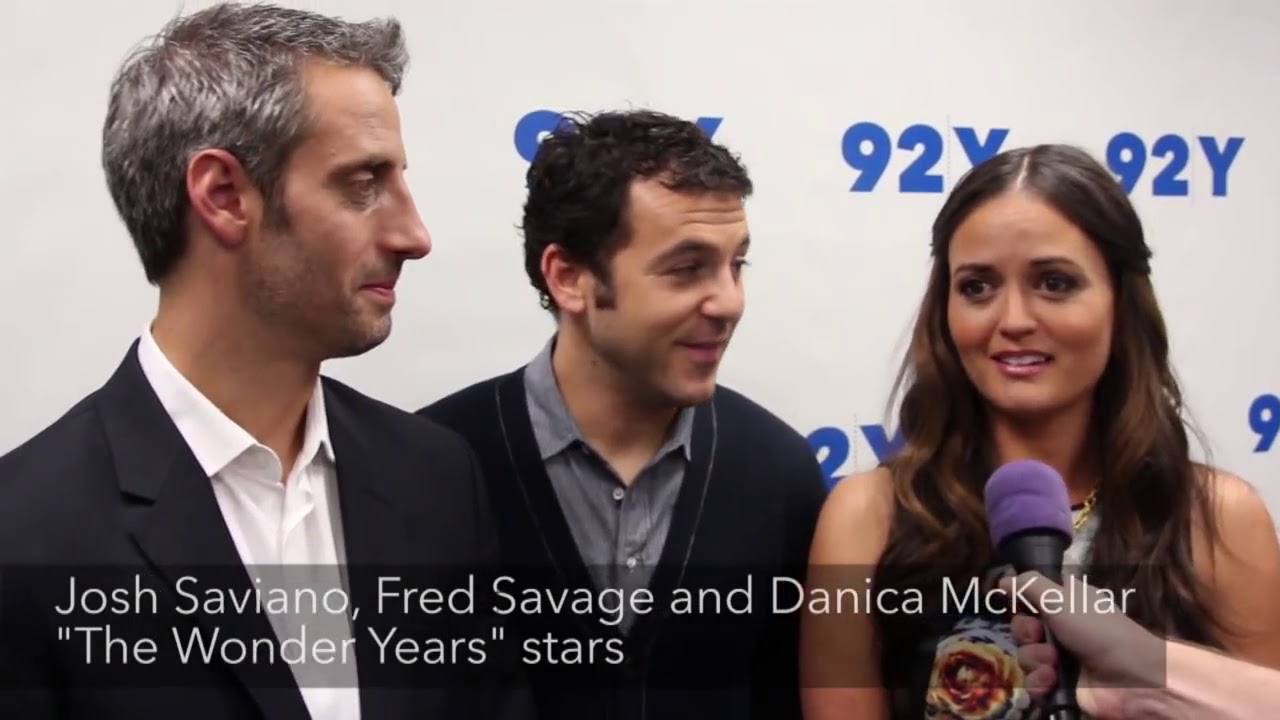 Stars of "The Wonder Years"—Fred Savage, Danica McKellar and Josh Saviano