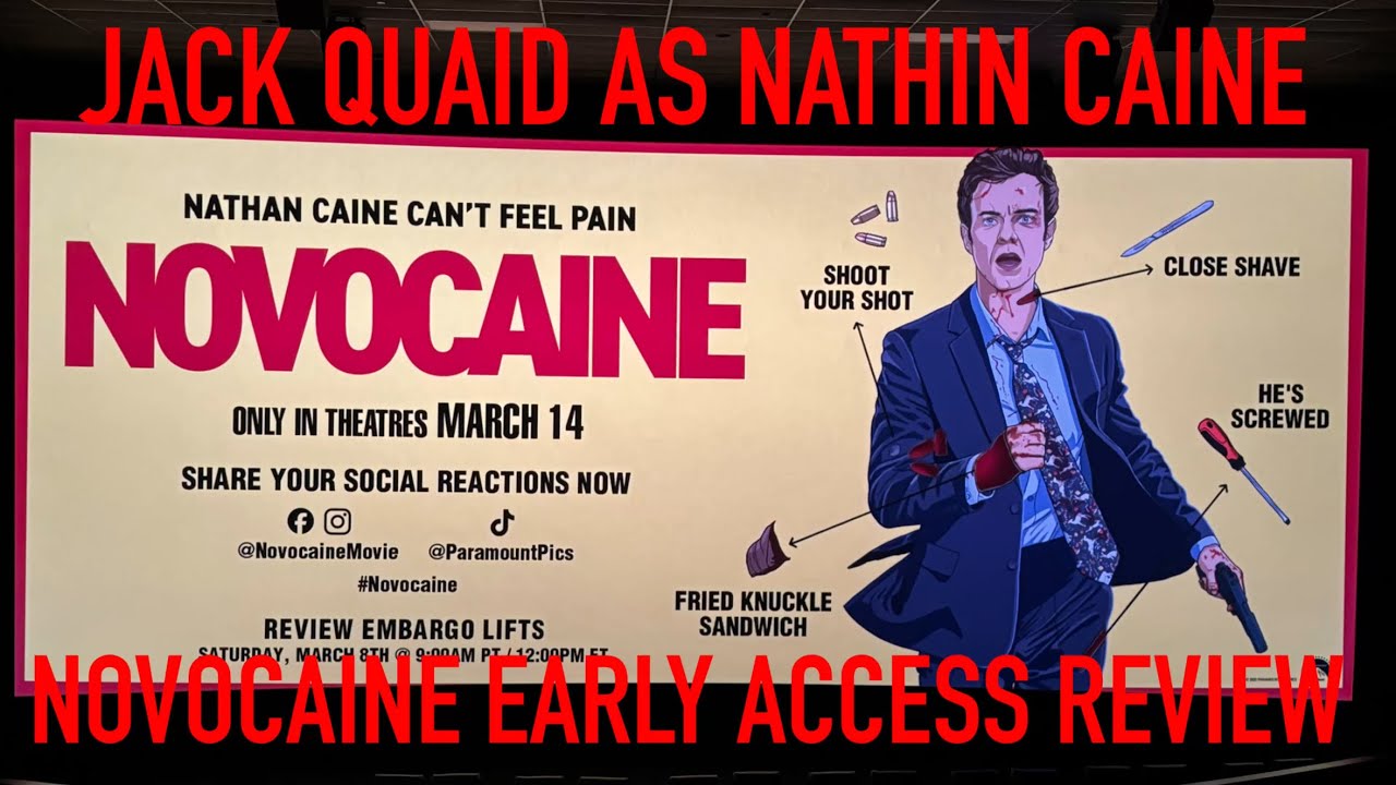 Novocaine 2024 | Dolby Early Access Review At AMC White Marsh