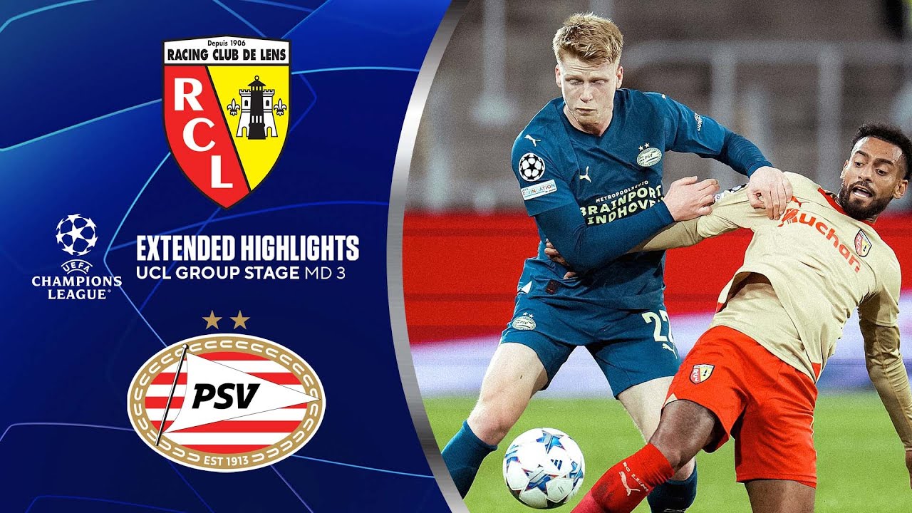 Lens vs. PSV: Extended Highlights | UCL Group Stage MD 3 | CBS Sports Golazo