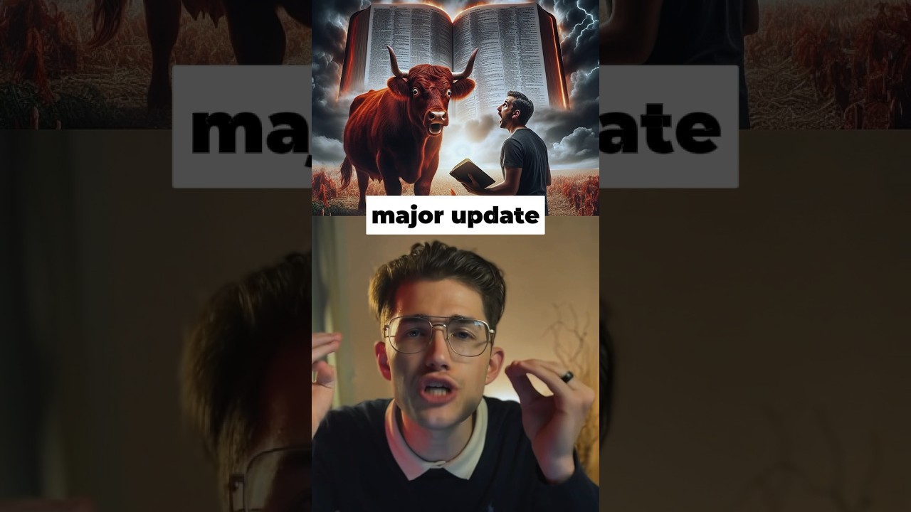 Red Heifer Sacrifice UPDATE 2024😨 #endtimes #prophecy #shorts