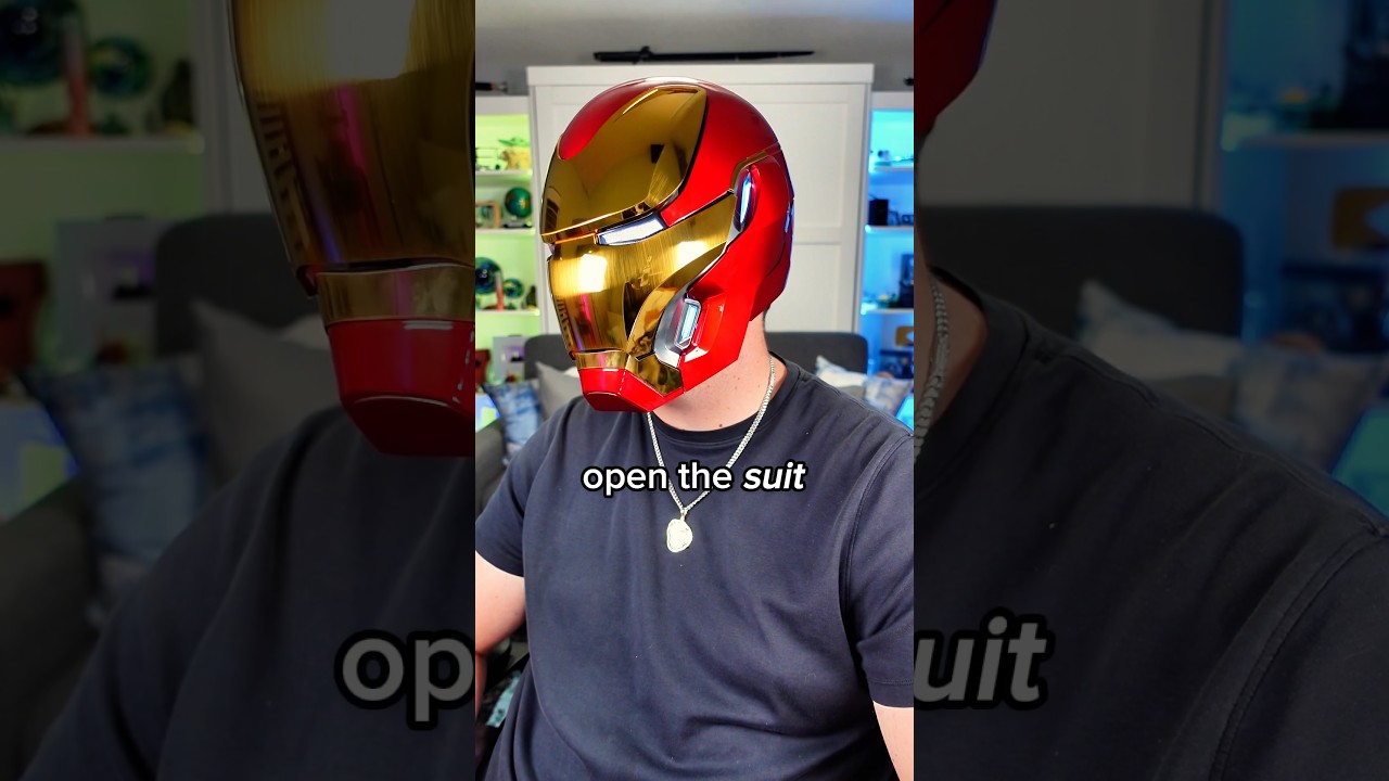 World’s Most Realistic Iron Man Helmet *NEW VERSION*