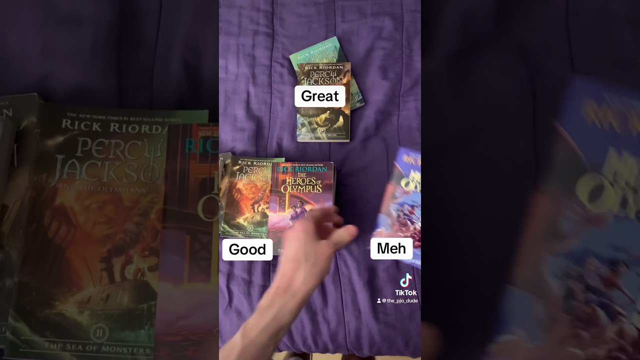 Rating the Percy Jackson books: