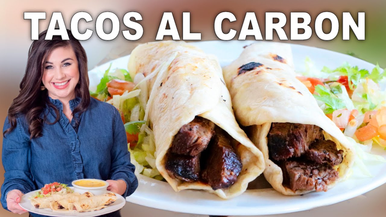 Easy Tacos Al Carbon | Juicy, Full-Flavored Steak Tacos!!!