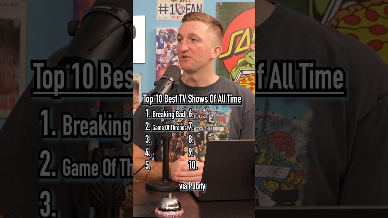 Top 10 Best TV SHOWS Of All Time! Is This Right? #fyp #tv #television #top10 #guessinggame