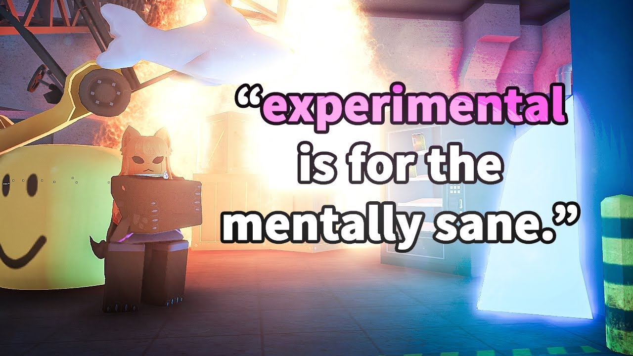 "experimental is for the mentally sane." [ROBLOX - Kaiju Paradise]