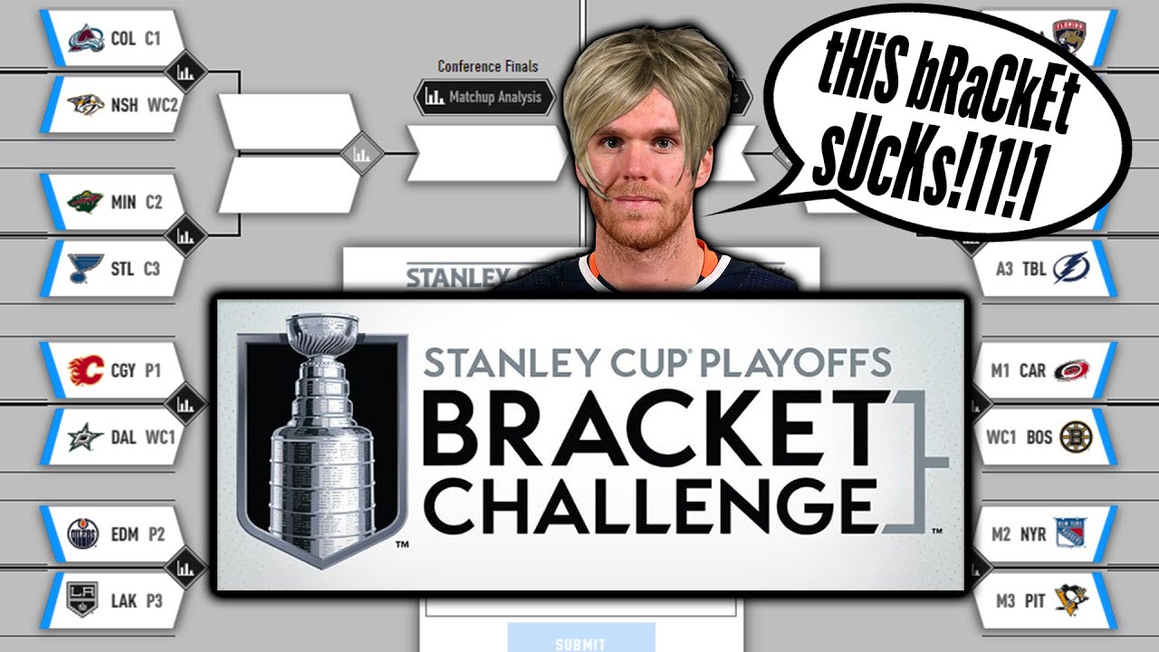 NHL BRACKET CHALLENGE 2022 | DO I PICK AN UNDERDOG TO WIN IT ALL?