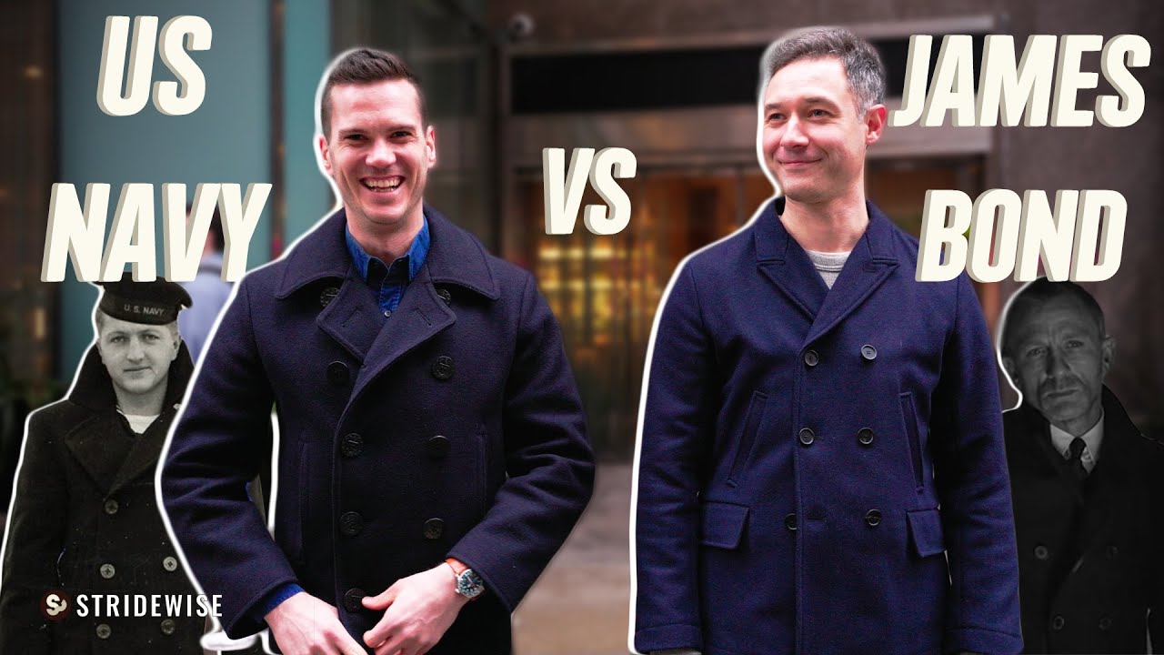 James Bond's Peacoat vs the US Navy's (Billy Reid Bond Peacoat Review)