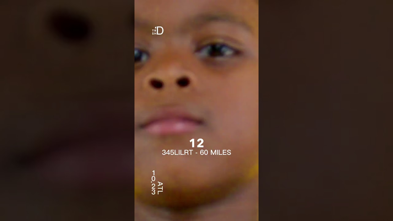 THIS RAPPER IS ONLY 9 YEARS OLD DOING 60 MILES! #shorts #viral #music #lilrt