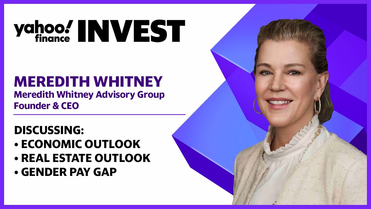 Meredith Whitney discusses the outlook for the economy, banking, housing outlook, gender pay gap