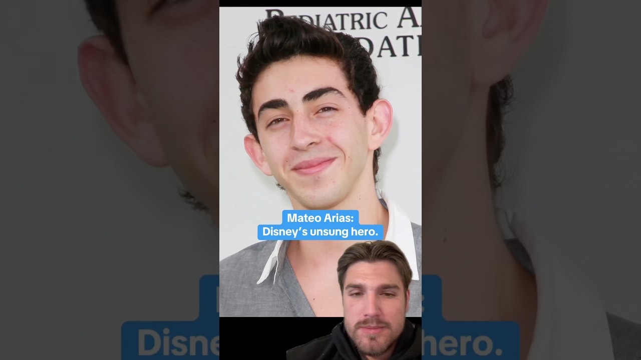 Mateo Arias is Disney’s unsung hero. Full video is posted on my channel!  #disneychannel #disney