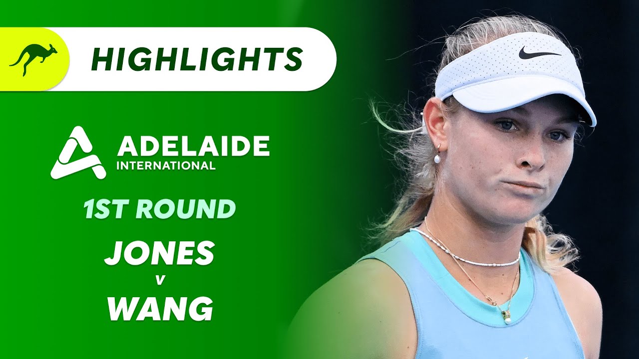 Emerson Jones v Wang Xinyu - Adelaide International Highlights | Wide World of Sports