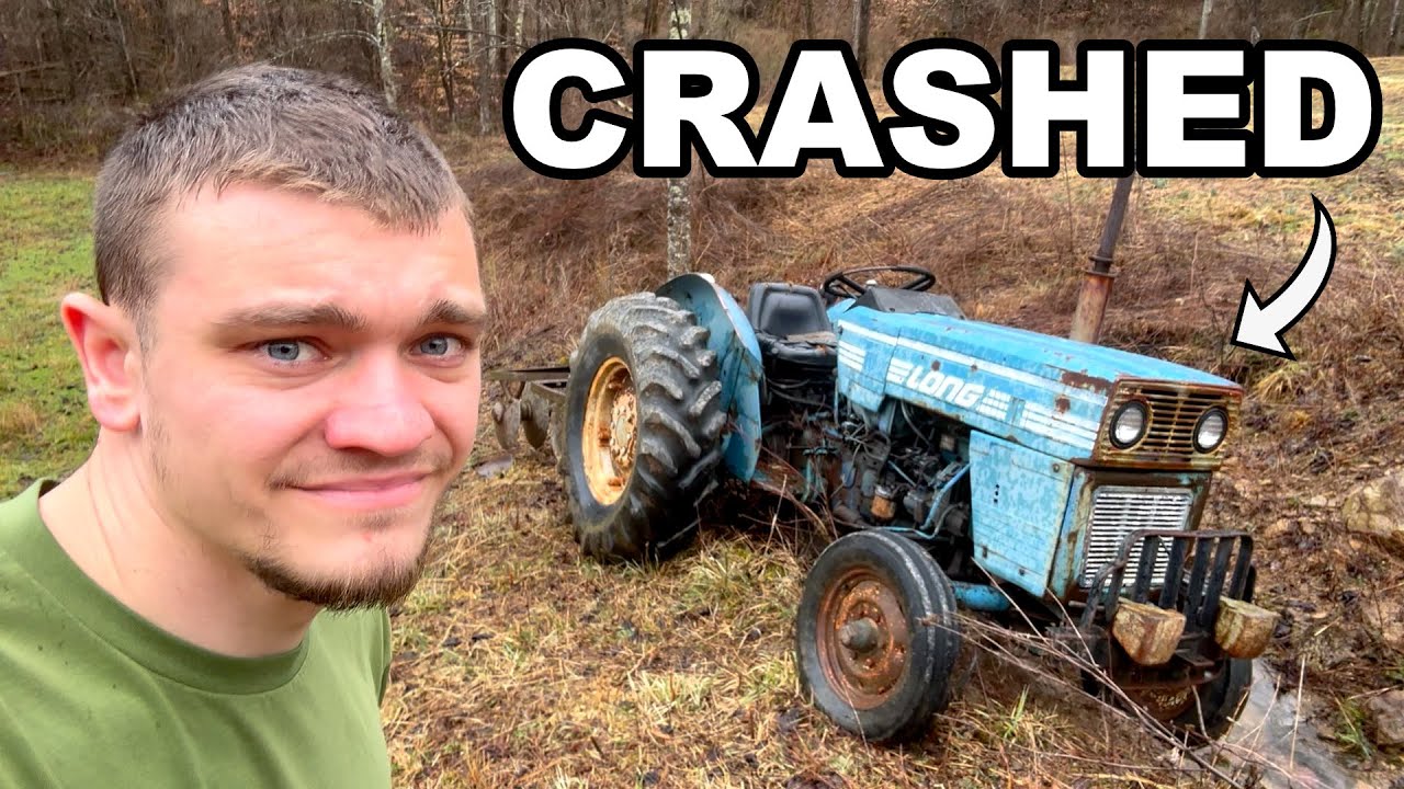 My Tractor is Done for (Crashed & Almost Died)