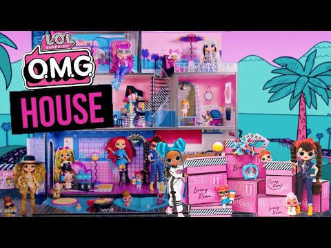 LOL Surprise OMG HOUSE Unboxing! Honest Review LOL OMG House VS LOL House