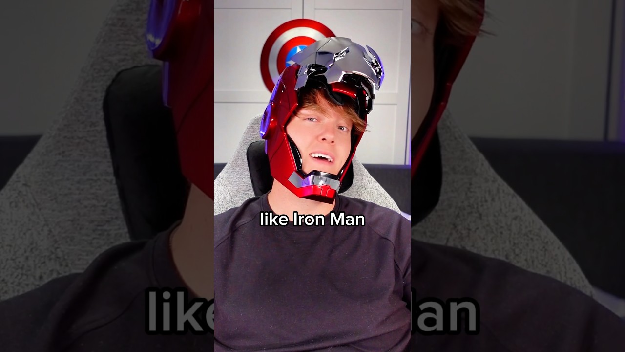 World’s Most Realistic Iron Man Helmet
