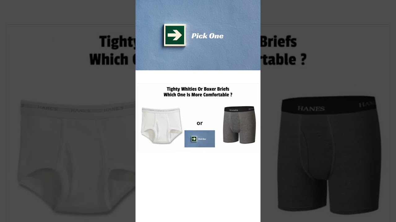 Tighty Whities Or Boxer Briefs: Which One Is More Comfortable?