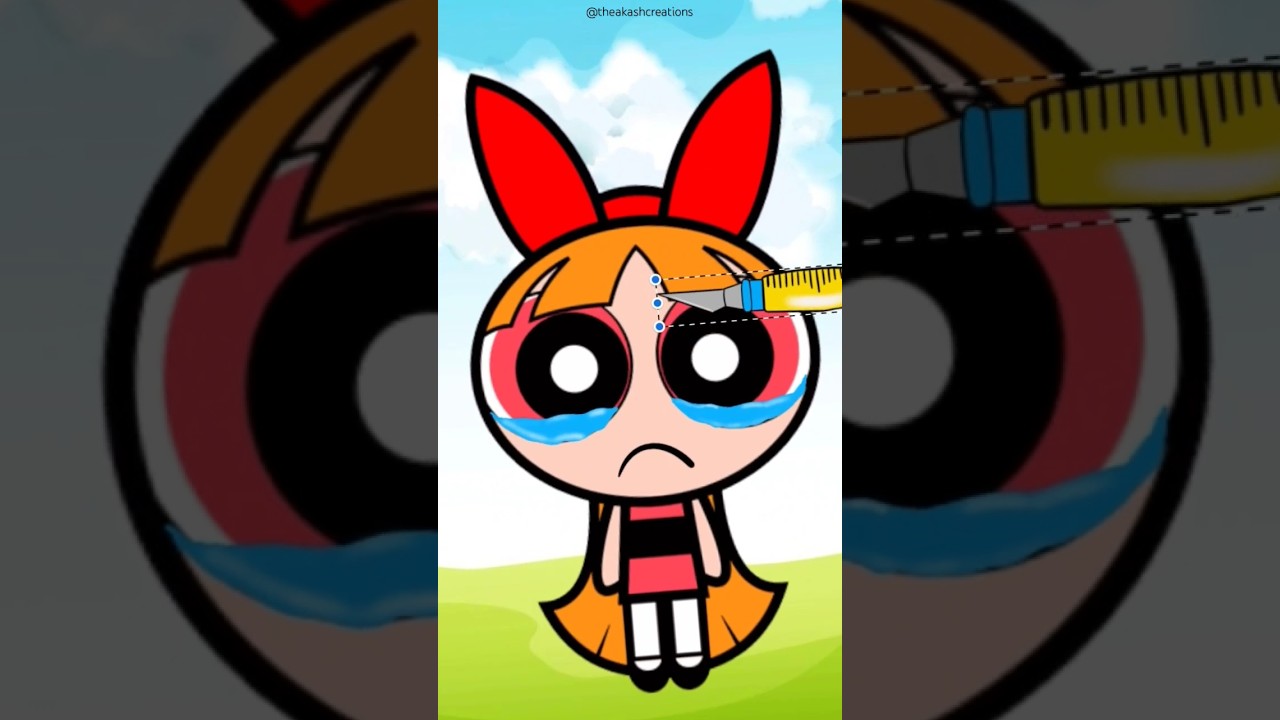 Blossom is Crying lets make her happy #ppg #blossom #shorts #viral