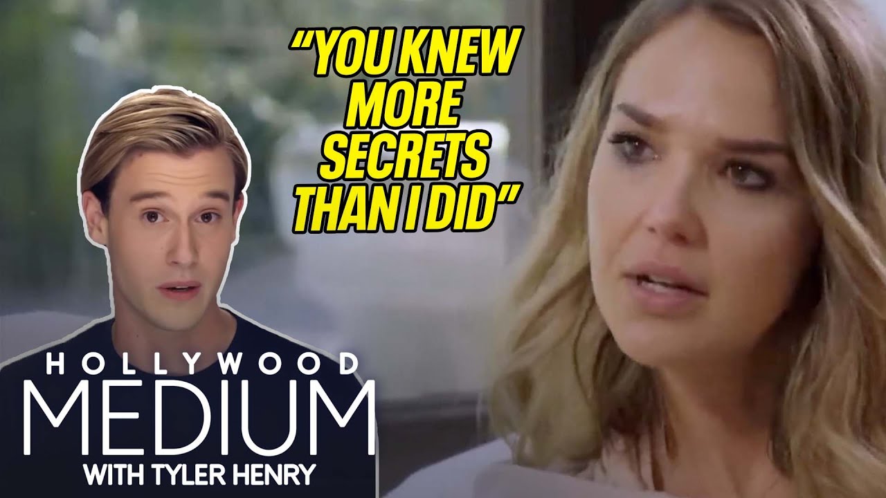 Tyler Henry Connects Arielle Kebbel To Her Great Uncle & Brings Her To Tears   Hollywood Medium   E!