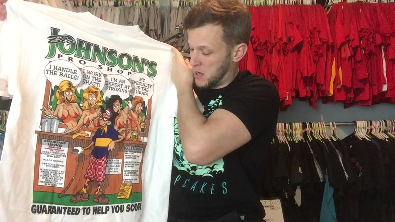 3  Vintage 1998 Big Johnson Golf T-Shirt