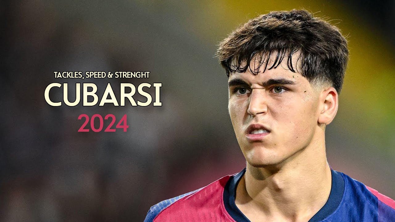 Pau Cubarsí 2024 - The Warrior | Best Defensive Skills | HD