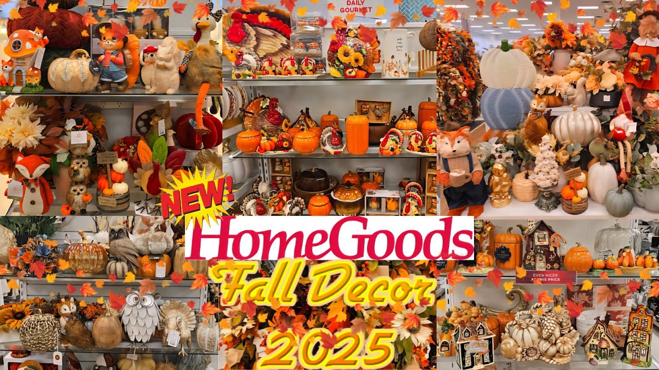 HomeGoods New Thanksgiving and Fall Decor 2025 🦃🍂