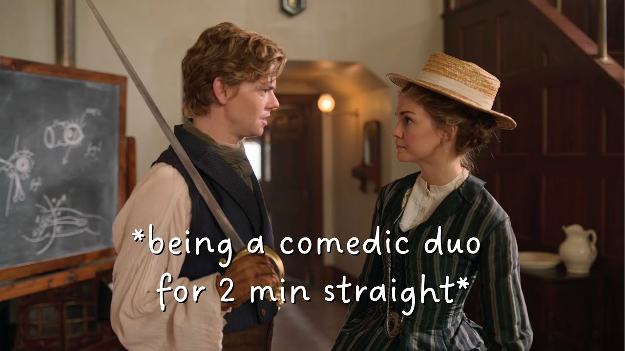 jack & belle being a comedic duo for 2 minutes straight