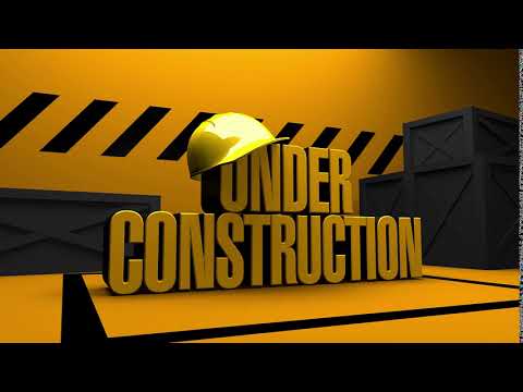 Free Video Background Loop: Under Construction
