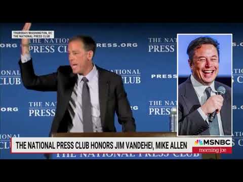 Jim VandeHei Takes Shots At Elon Musk & X| The Peanut Gallery Acting Like They Are Still Journalists