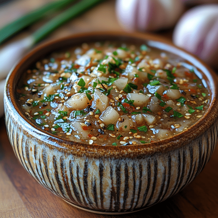special grade garlic sauce
