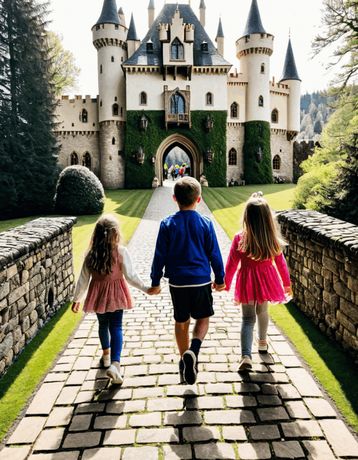 his three daughters