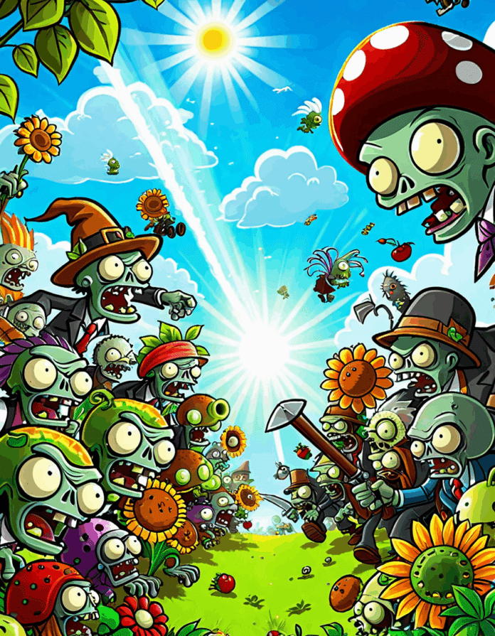 plants vs zombies and